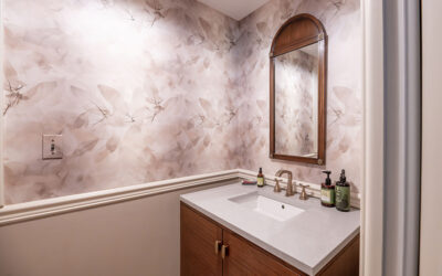 Small Room, Lasting Impression | Cleveland Powder Room Remodel